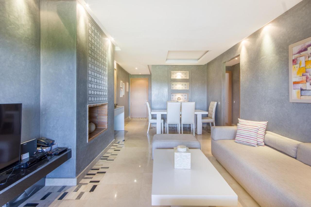 Lumineux Et Vue Degagee Sur Piscine A Prestigia Appartement Marrakesh Buitenkant foto